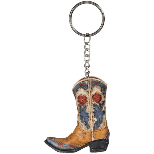 Cowboy Boot Keychain