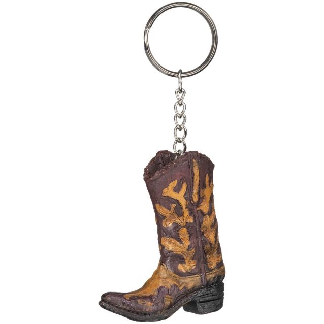 Cowboy Boot Keychain