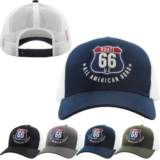Route 66 Meshback Ballcap
