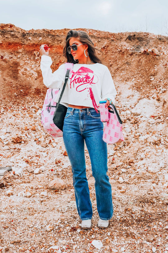 Pink Howdy Backpack