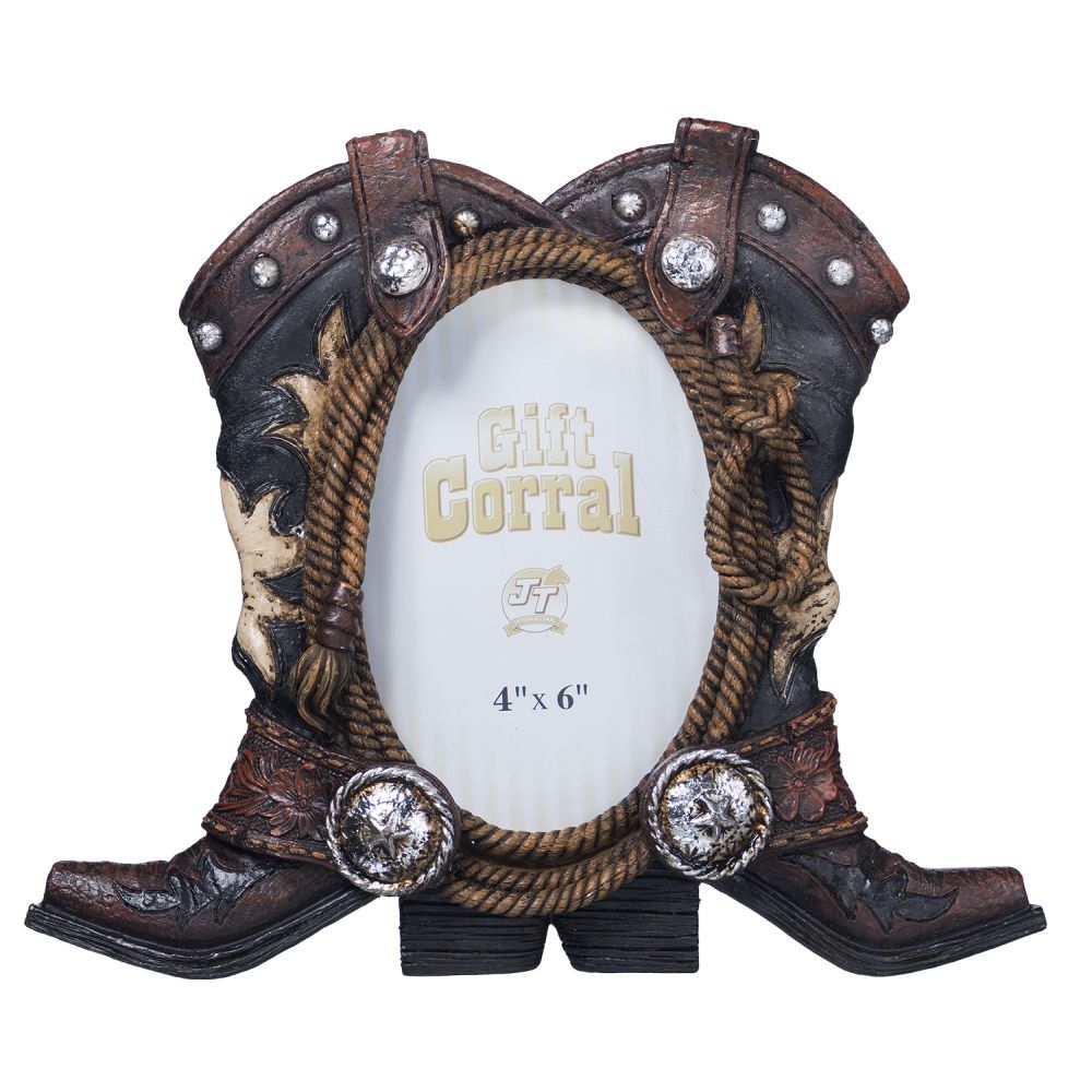 Cowboy Boots Photo Frame