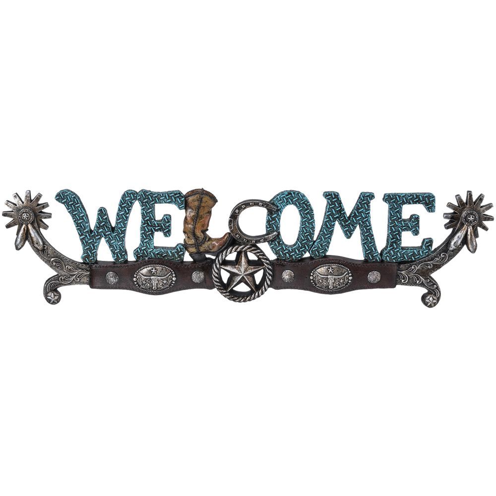 Western Welcome Wall Sign
