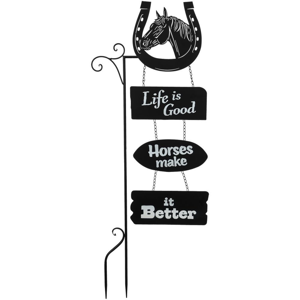 "Life is Good" Yard Stake