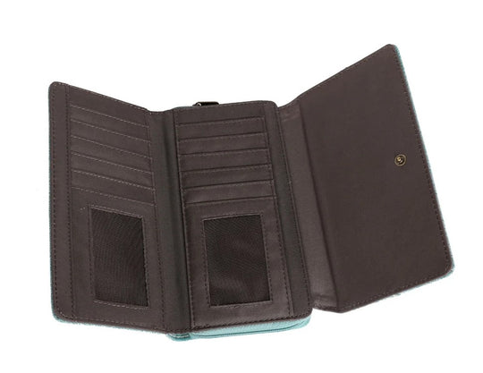 Montana West Tooled Collection Wallet