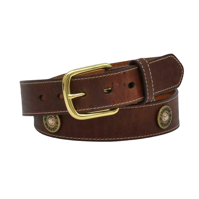 3D Belt Company Men's Shotgun Conchos Belt