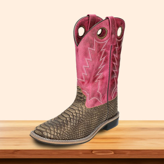 Smoky Mountain Boots Women's Viper Western Boot Square Toe