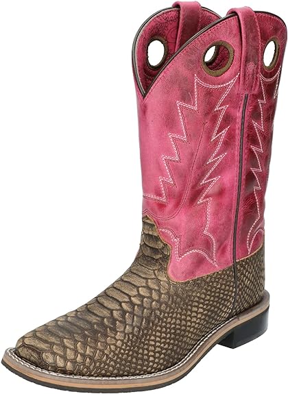 Smoky Mountain Boots Women's Viper Western Boot Square Toe