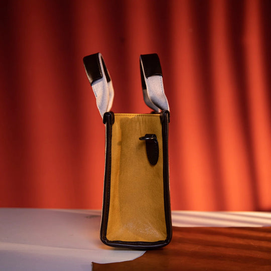 Wrangler Color Block Small Tote/Crossbody -Yellow