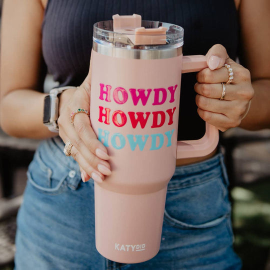 Howdy Western Tumbler 40oz