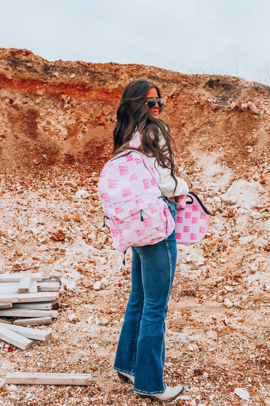 Pink Howdy Backpack