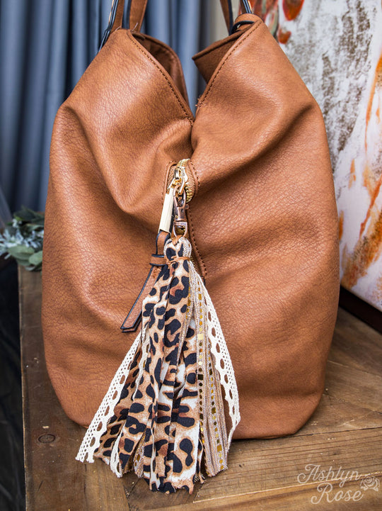 Wild and Glam Keychain, Copper