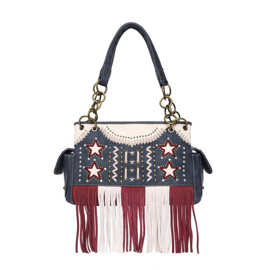 Montana West Fringe Collection Concealed Carry Satchel