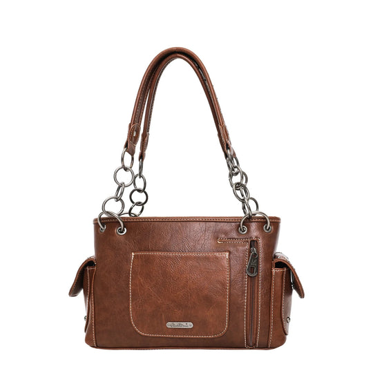Montana West Whipstitch Collection Concealed Carry Satchel