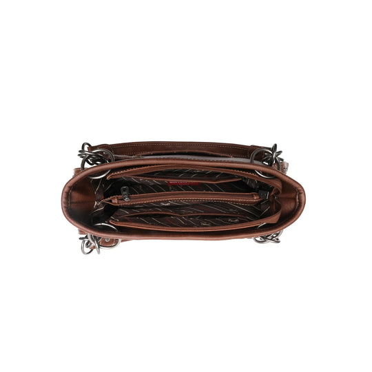 Montana West Whipstitch Collection Concealed Carry Satchel