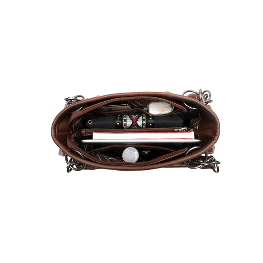 Montana West Whipstitch Collection Concealed Carry Satchel