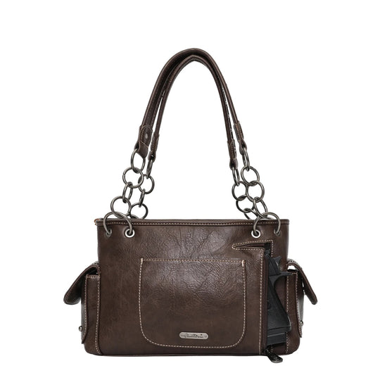 Montana West Whipstitch Collection Concealed Carry Satchel