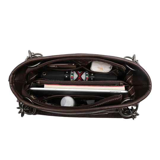 Montana West Whipstitch Collection Concealed Carry Satchel