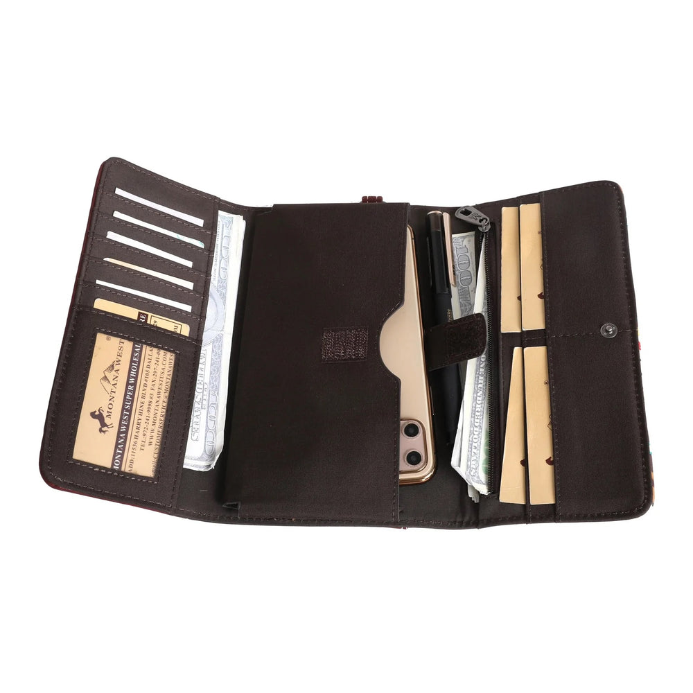 Montana West Concho Collection Wallet