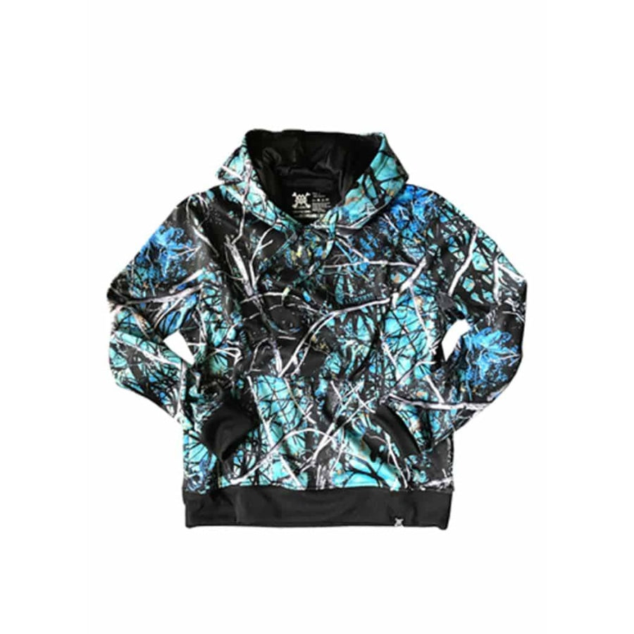 Full Camo Hoodie | Serenity Camo - Womens Outerwear