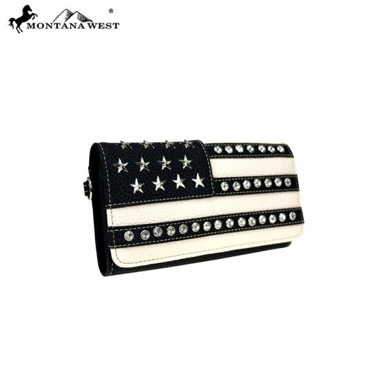 Montana West American Pride Collection Secretary Style Wallet - Bags & Purses