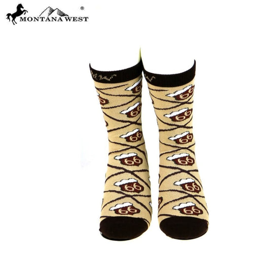 Montana West Route 66 Collection Sock Assorted Colour - Accessories
