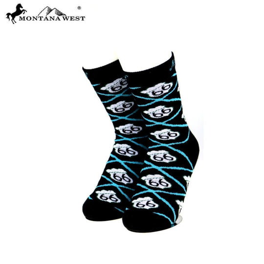 Montana West Route 66 Collection Sock Assorted Colour - Accessories