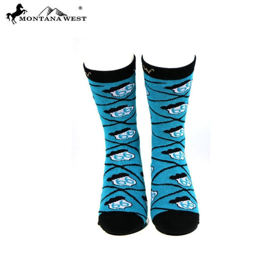 Montana West Route 66 Collection Sock Assorted Colour - Accessories