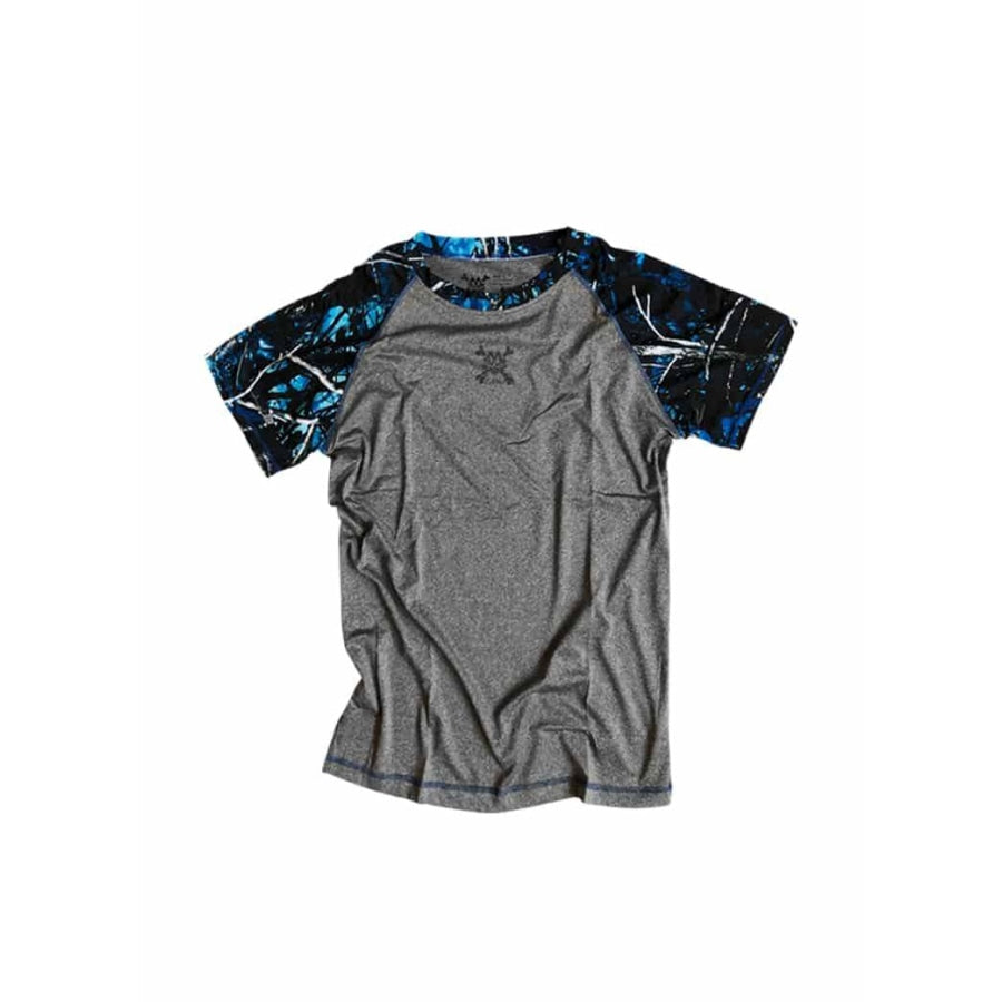 Raglan Shirt | Undertow Camo - Mens Tops