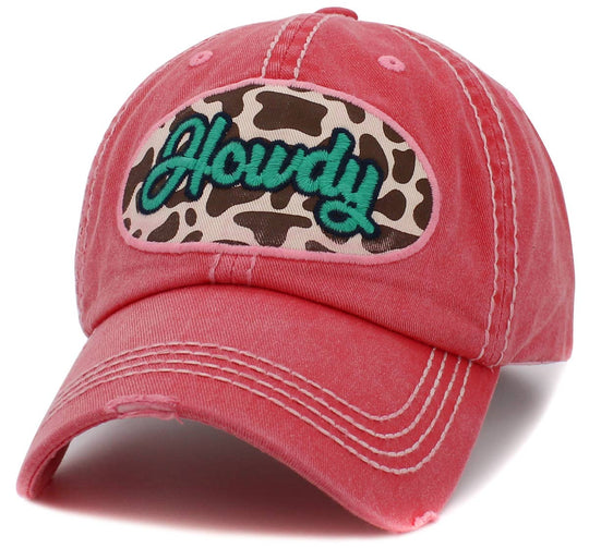 Howdy Washed Vintage Ballcap