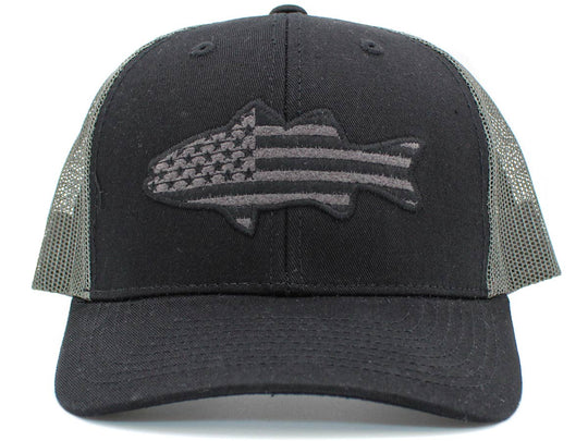 Fish Flag Mesh Back Ballcap