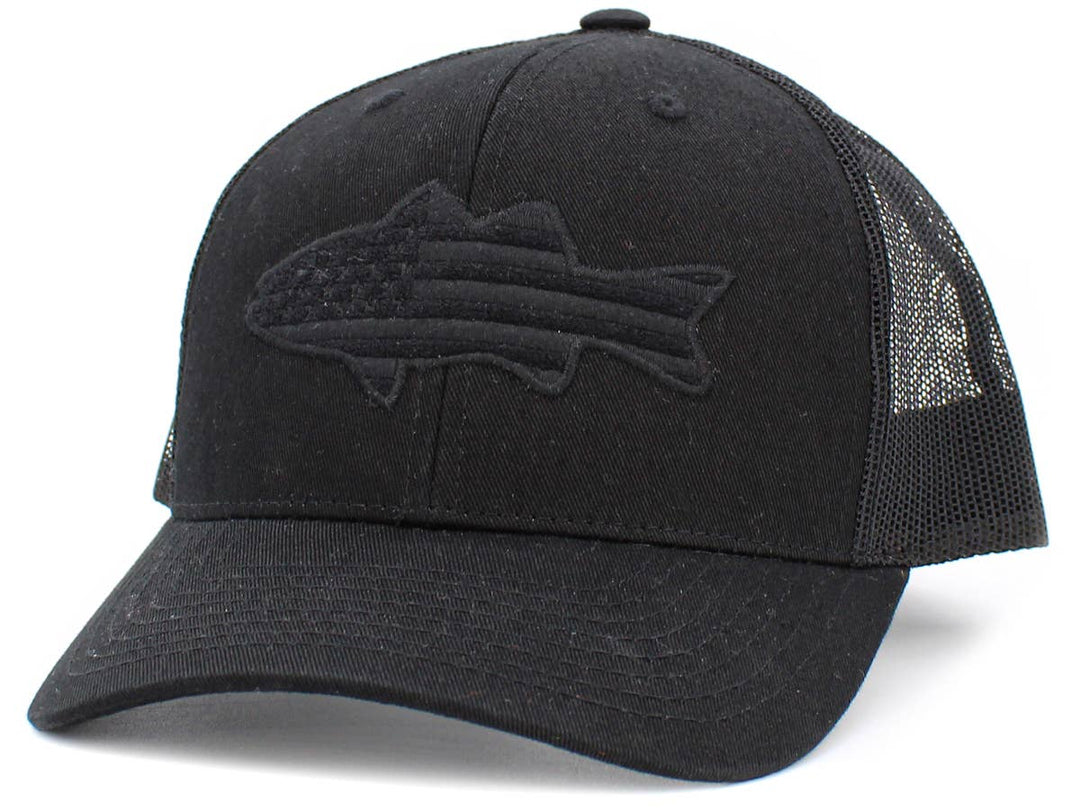 Fish Flag Mesh Back Ballcap