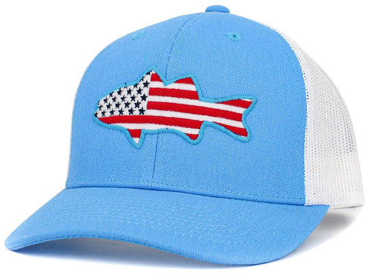 Fish Flag Mesh Back Ballcap