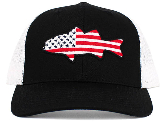 Fish Flag Mesh Back Ballcap