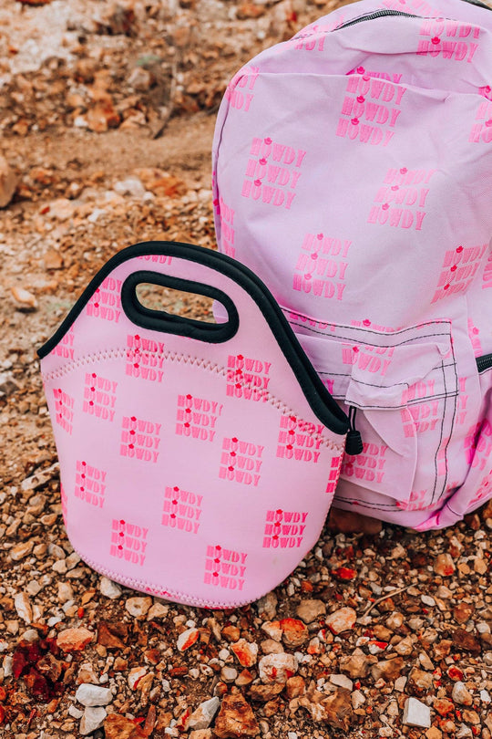 Pink Howdy Backpack