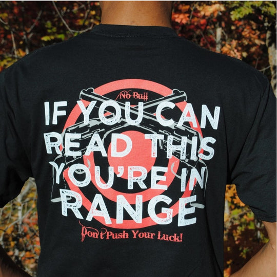 Range Short Sleeved T-Shirt in Black - SMALL