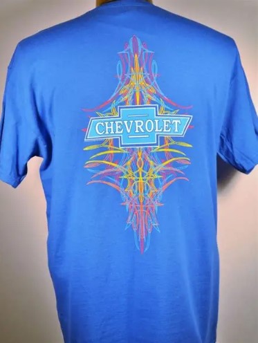 Chevrolet Pinstripe Licensed T-Shirt