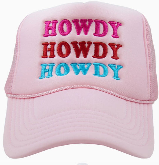 Howdy Howdy Howdy Foam Trucker Hat