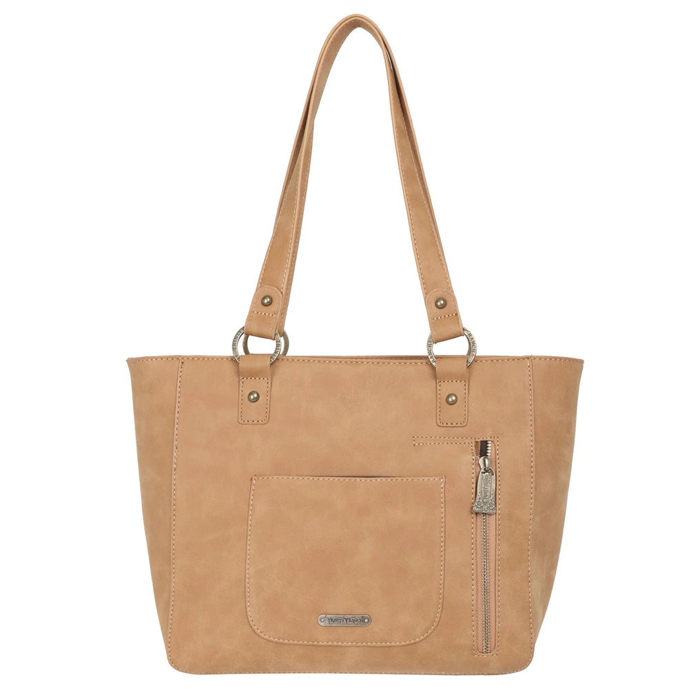 Trinity Ranch Hair-On Leather Collection Concealed Handgun Tote