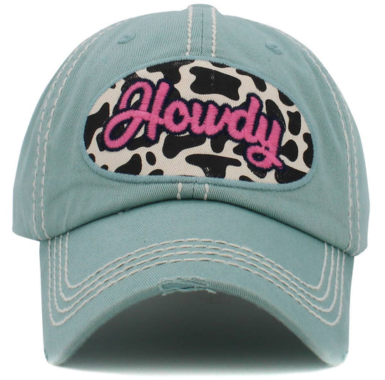 Howdy Washed Vintage Ballcap