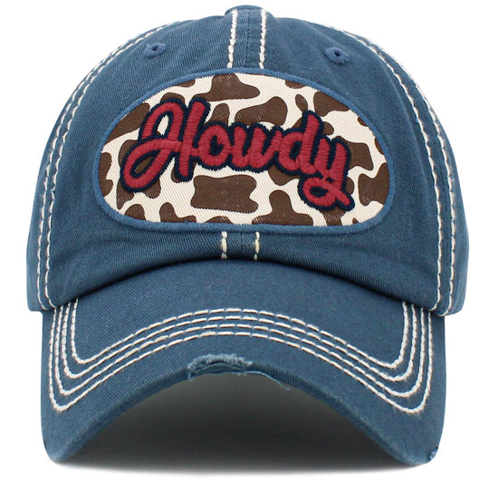 Howdy Washed Vintage Ballcap