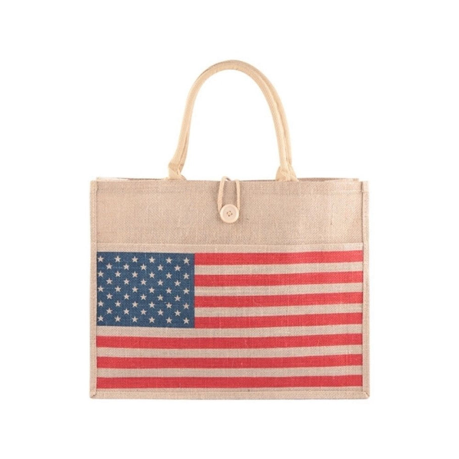 American Print Womens Fashion Tote Bag