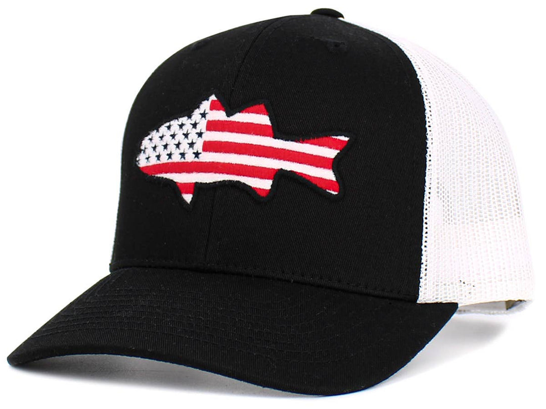 Fish Flag Mesh Back Ballcap