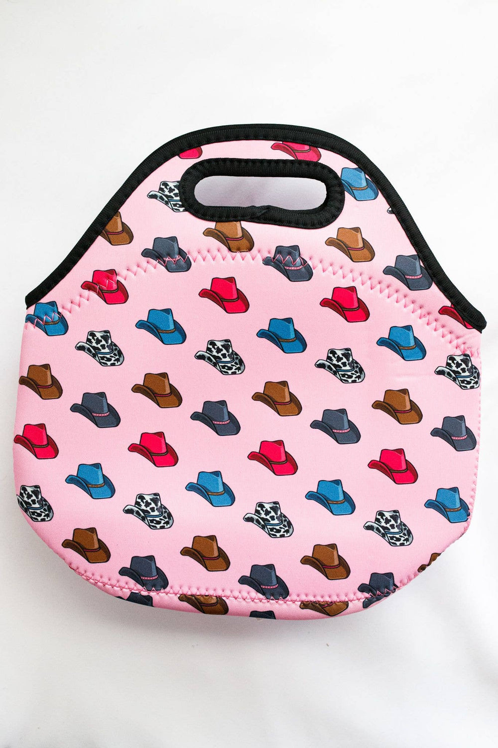 Pink Cowboy Hat Lunch Tote