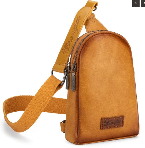 Wrangler Sling Bag/Crossbody/Chest Bag - Mustard
