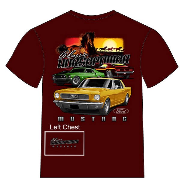 Ford Mustang Classic HP T-Shirt