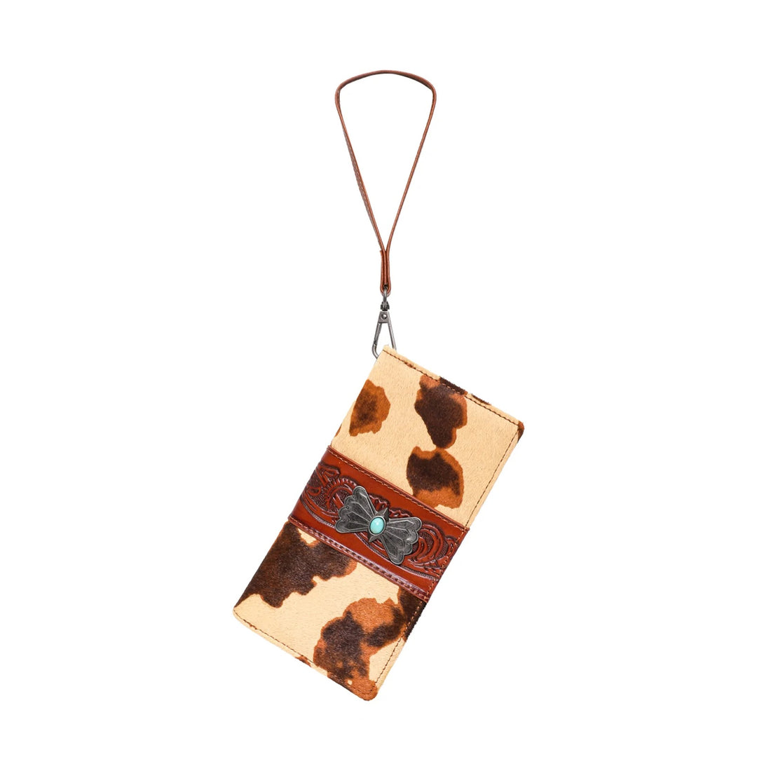 Wrangler Hair-on Cowhide Collection Wallet (Wrangler by Montana West)