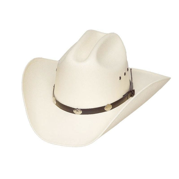Cattle Straw Hat Silver Concho - Accessories