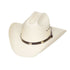 Cattle Straw Hat Silver Concho - Accessories