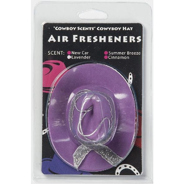 Cowboy Hat Air Freshener - Purple - Accessory