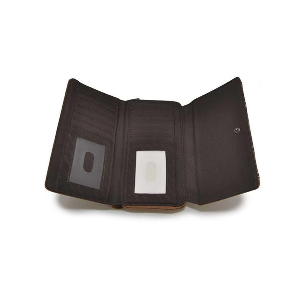 Montana West Embroidered Collection Secretary Style Wallet - Bags & Purses